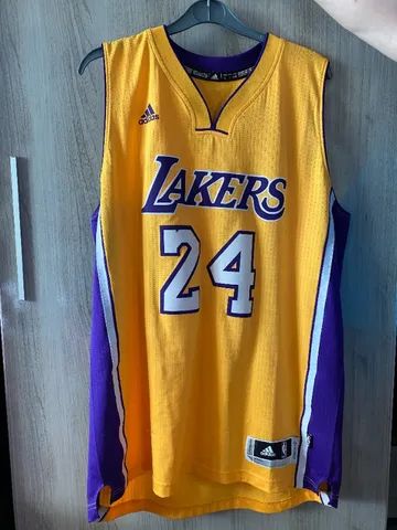 Camisa do Los angeles Lakers de Jogo 24 - Kobe Lenda - Foto 5