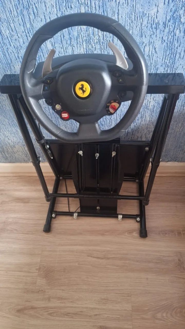 Volante Thrustmaster T80 Ferrari 488 Gtb e Suporte Cockpit Aguia - Foto 3
