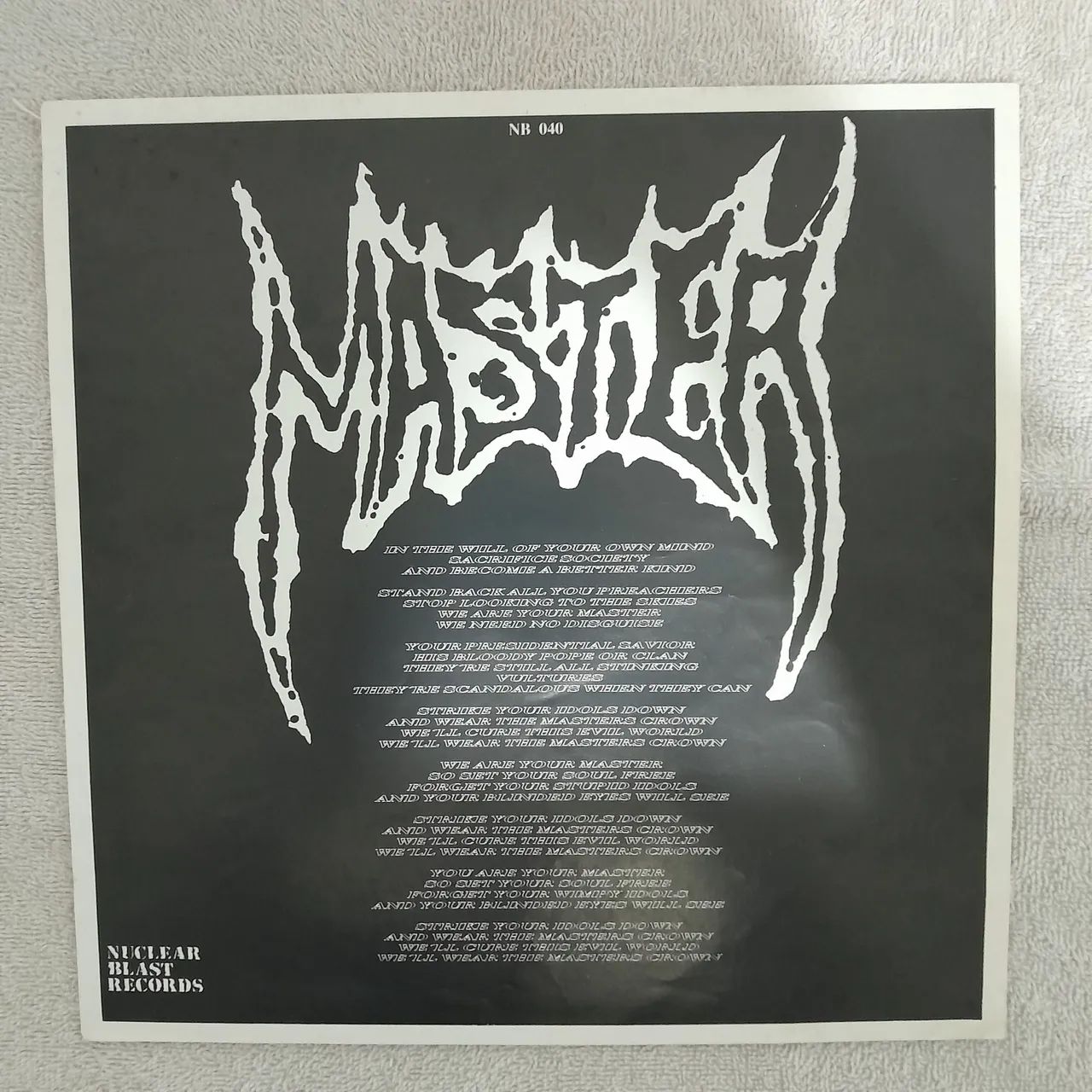 lp  master 1990 - Foto 3