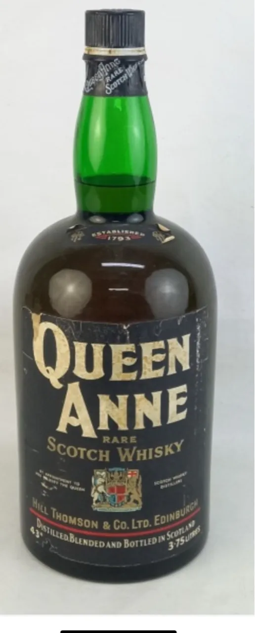 Whisky Queen Anne - 3,75 Litros Grande garrafa de Whisky escocês, Queen Anne, 3,75L.
