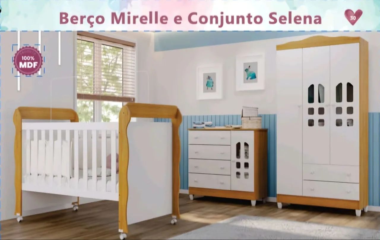 Guarda-Roupa Branco 3 Portas com Detalhes - Foto 5
