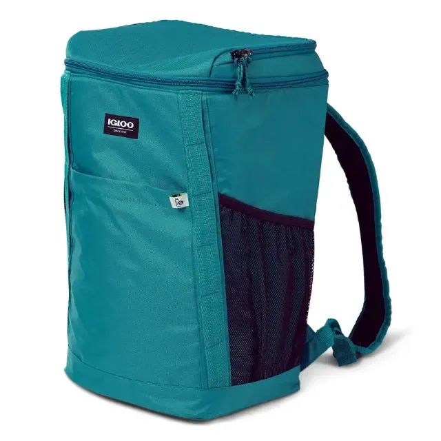 Bolsa térmica Igloo com alça tipo mochila e capacidade de 17,5 litros Verde (MOSTRUARIO) - Foto 3