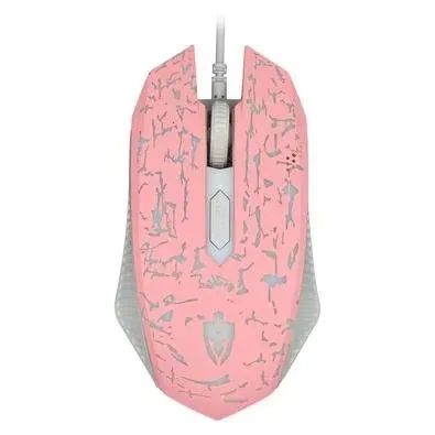 (Novo!) Kit Gamer Evolut LED Rainbow Rosa - Foto 4