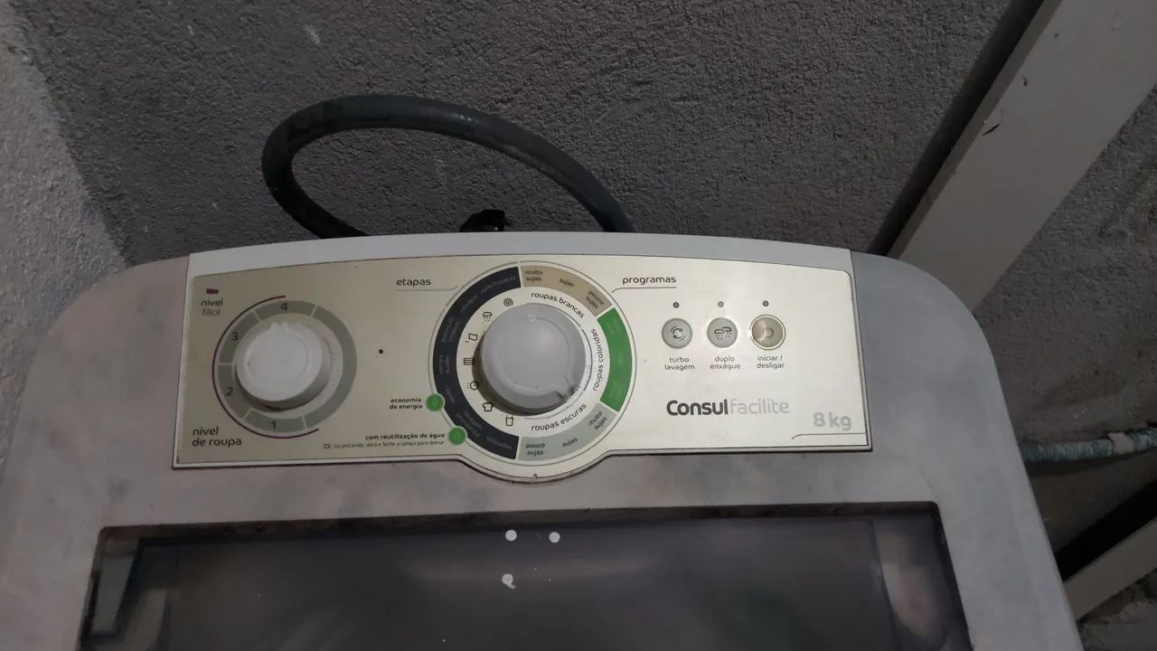 Máquina de Lavar Consul Facilite 8kg