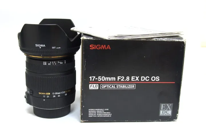 Sigma 17-50mm f/2.8 ex dc os hsm para Nikon