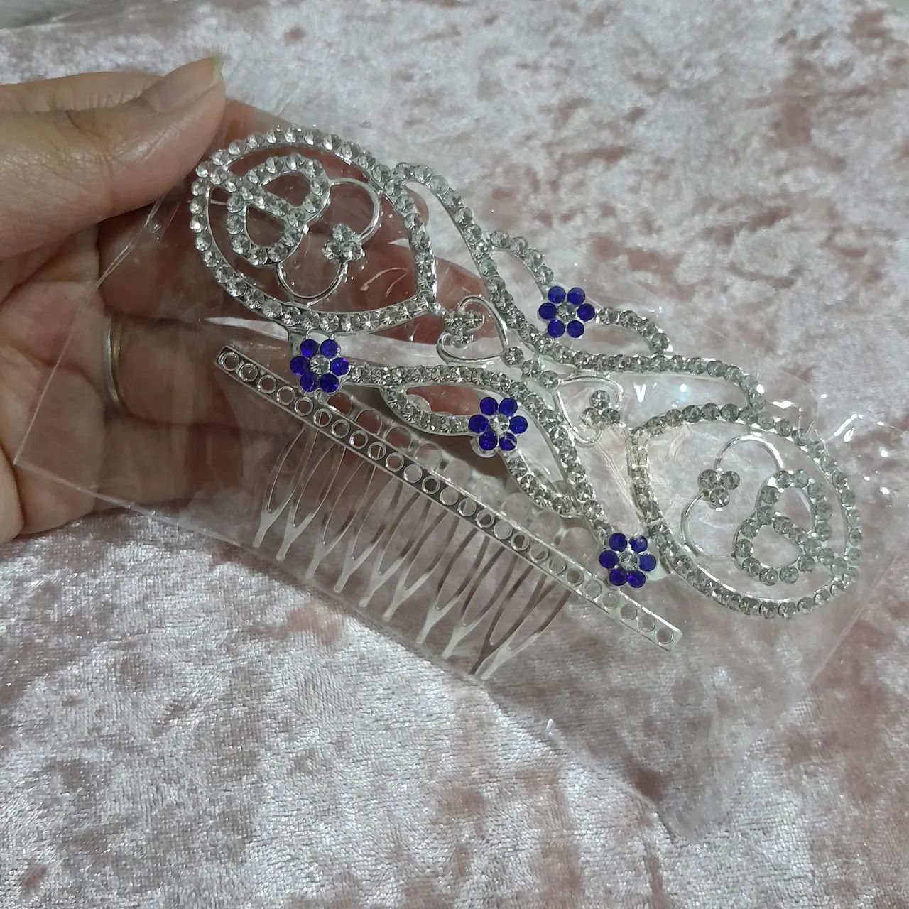 Pente de Cabelo Crepúsculo Bella Swan Casamento  - Foto 5