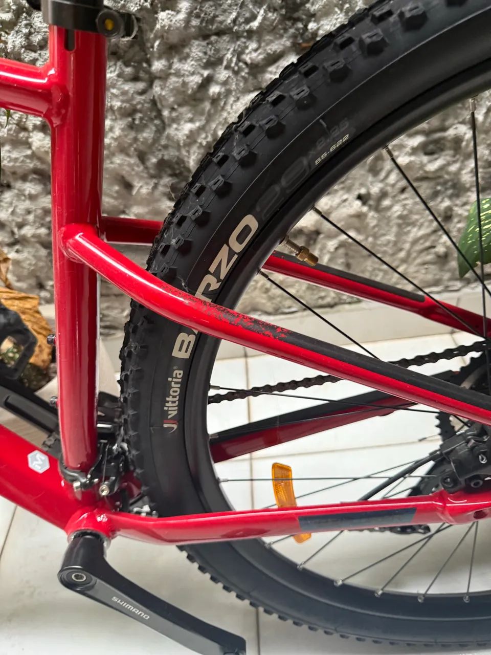 Bicicleta Caloi Explorer Sport Cor Vermelha  - Foto 3