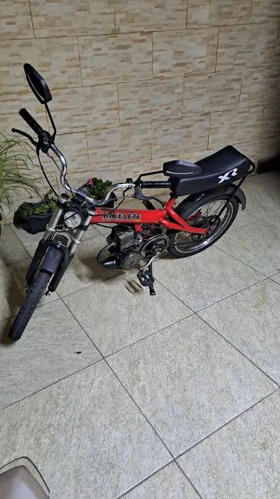 Moto Custom Vermelha - Foto 2