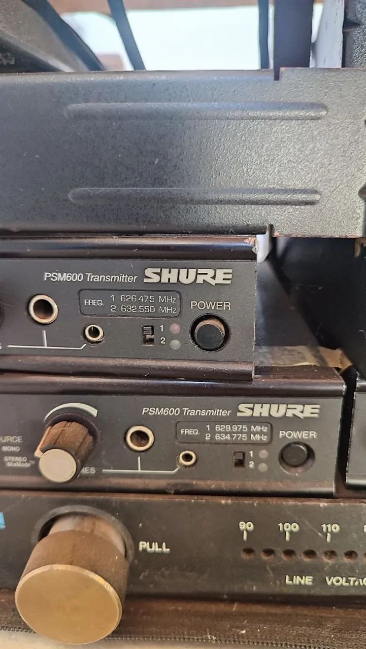 Shure PSM600 - Retirada de peças - Foto 3