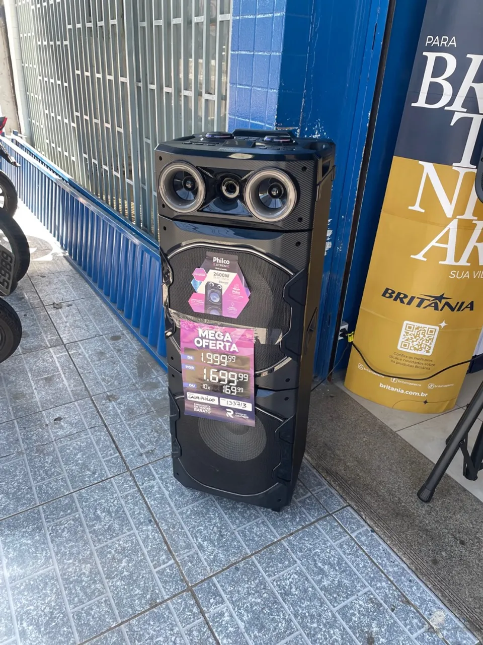 Caixa de Som Philco 2600W - Mega Oferta!