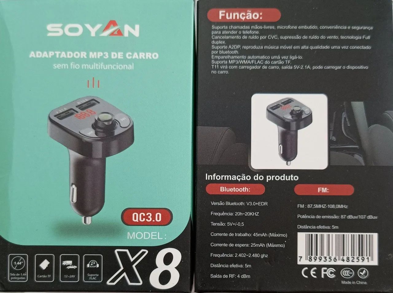 Adaptador Bluetooth c/ Carregador !!  - Foto 2