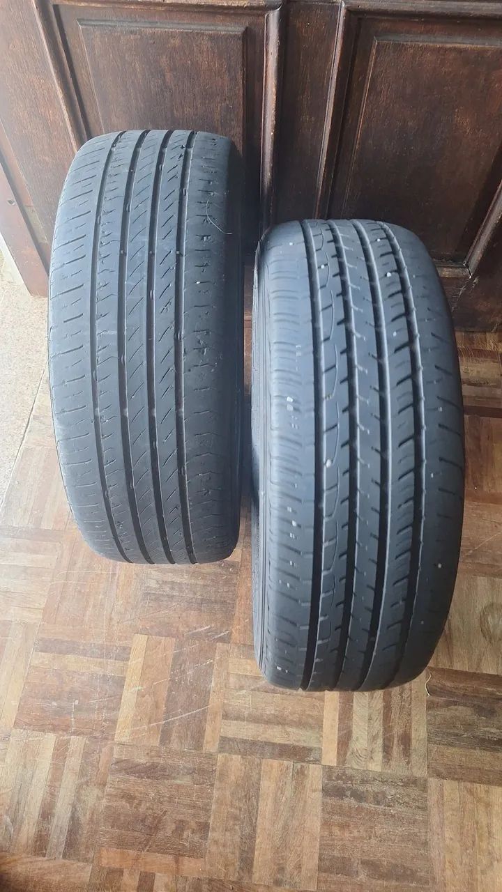 Pneus usados 195/ 55 aro 16. - Foto 6