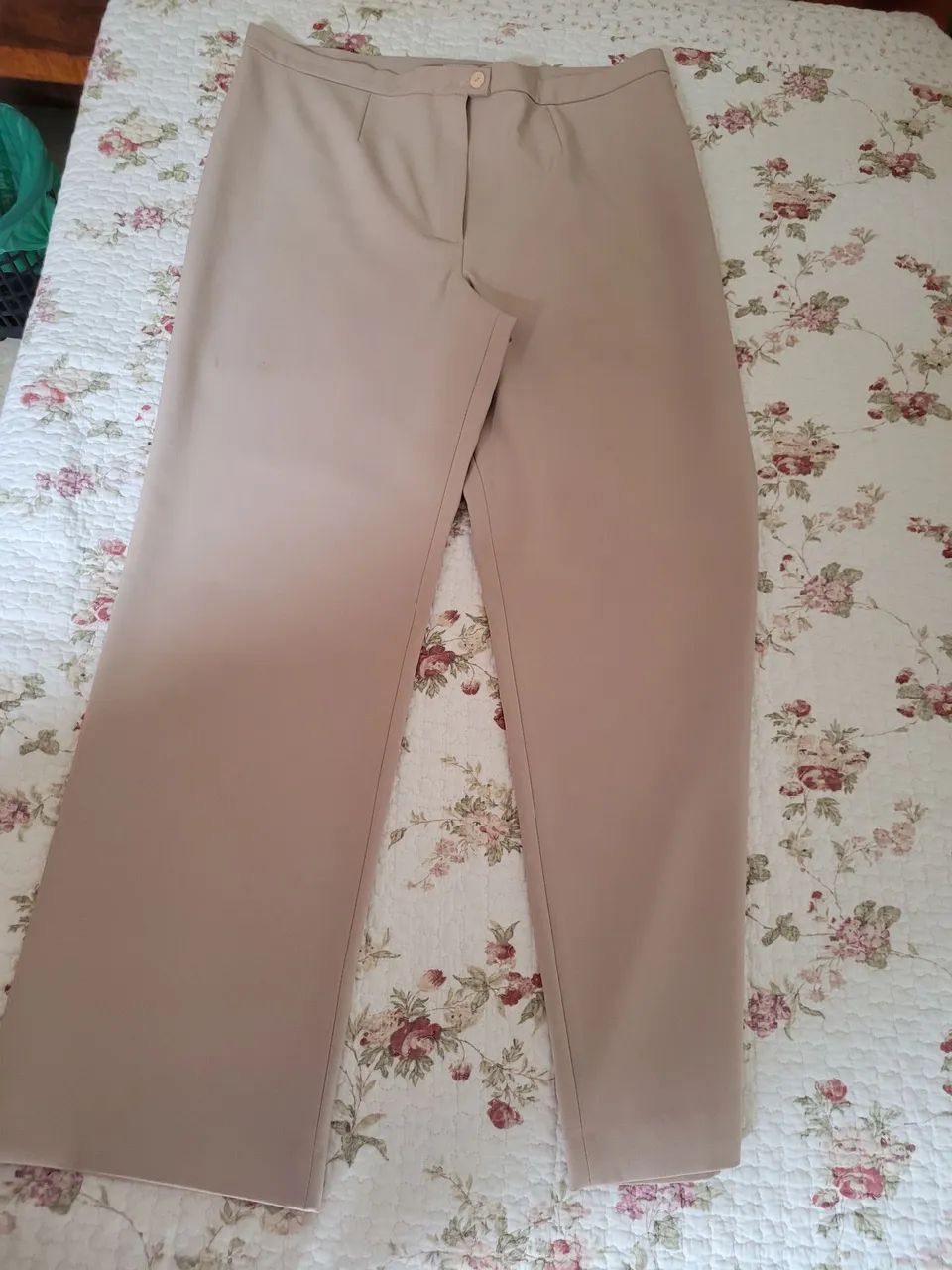 Calça Social Bege Elegante