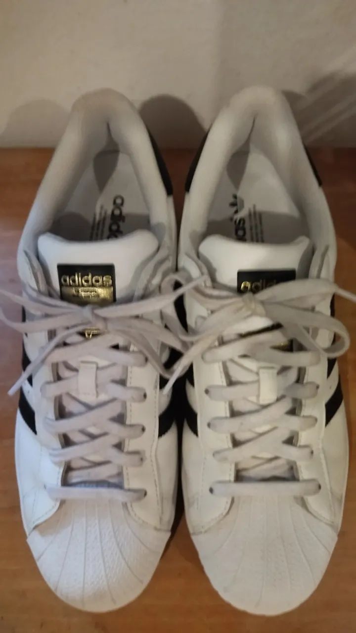 Tênis Adidas Superstar branco - Foto 2