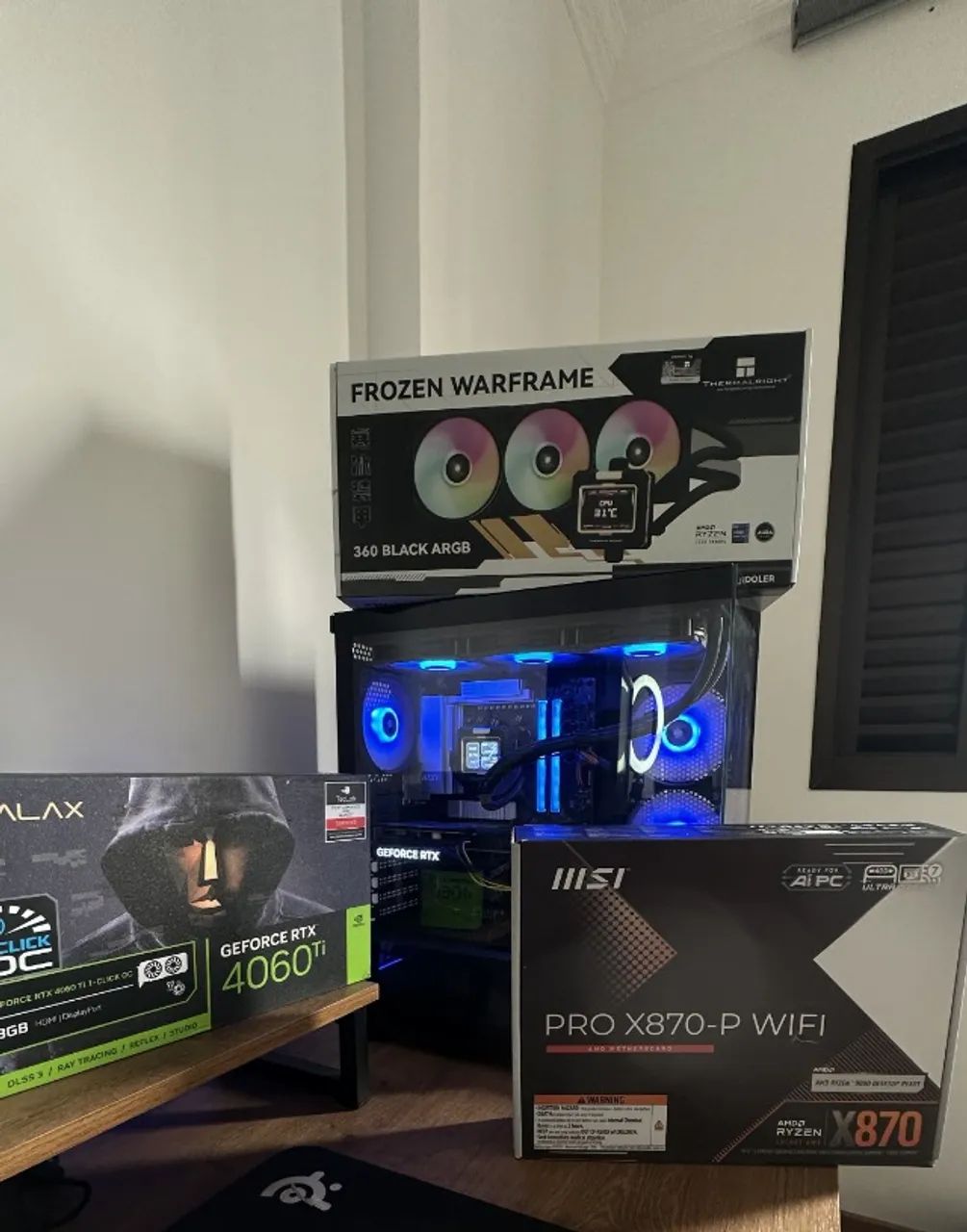 Kit Gamer AMD Ryzen 7 9800x3d