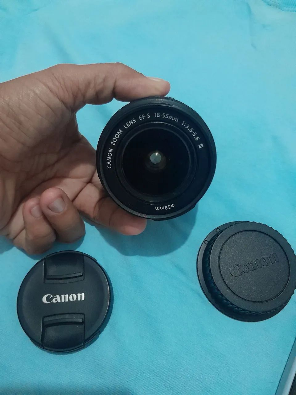 Lente Canon EF-S 18-55mm 1:3.5-5.6 I?