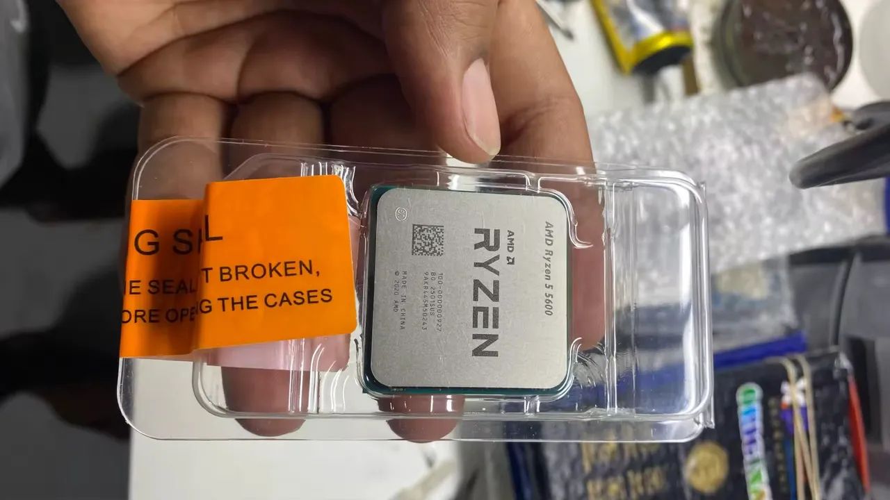 Processador AMD Ryzen 5 5600 - EXCELENTE 