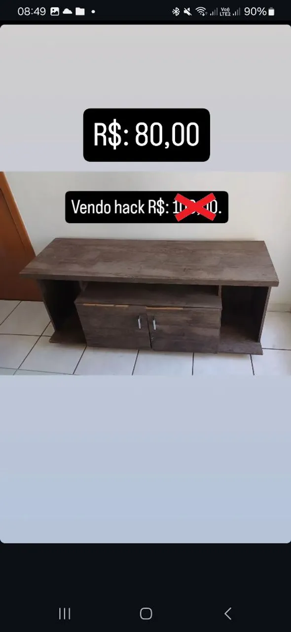 Rack de Madeira - Oportunidade!