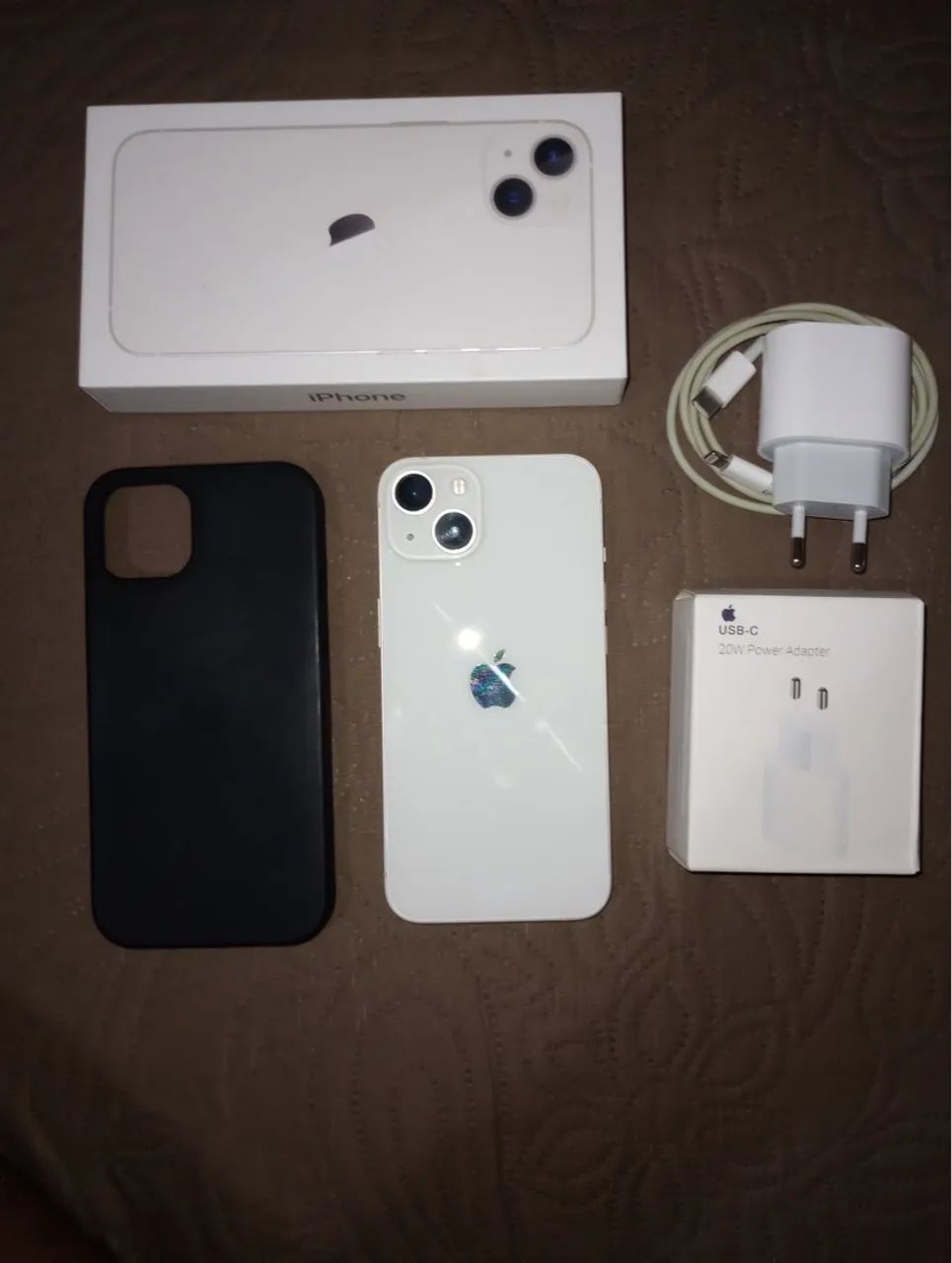 Iphone 13 Branco Completo - Perfeito Estado
