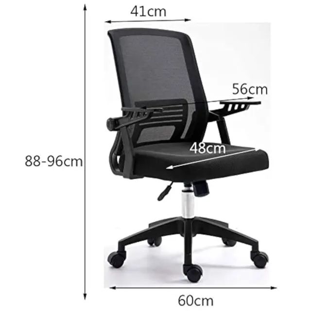 Cadeira Diretor Tela Duna Preta 34027 Braço Regulável Conforto Ergonômico - Foto 3