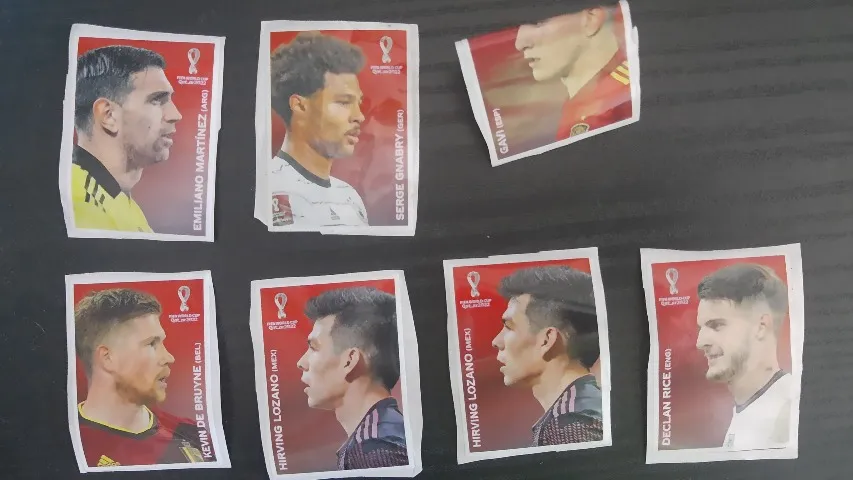 7 figurinhas copa 2022 coca cola 