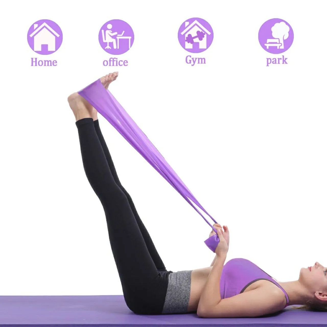 Faixa elástica ideal para práticas esportivas - Foto 2