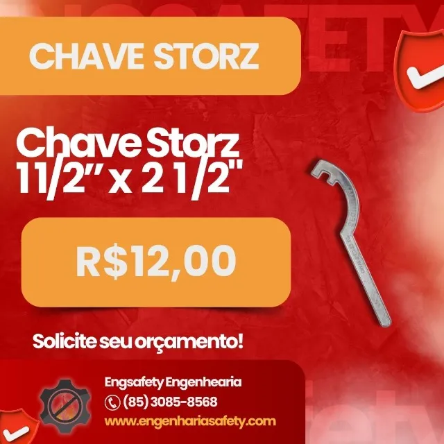 Chave Storz - Aluminio