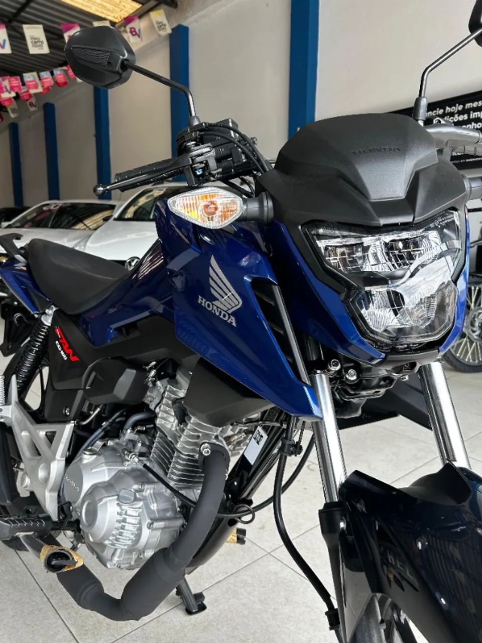 HONDA CG 160 FAN AZUL 2025 - Foto 3