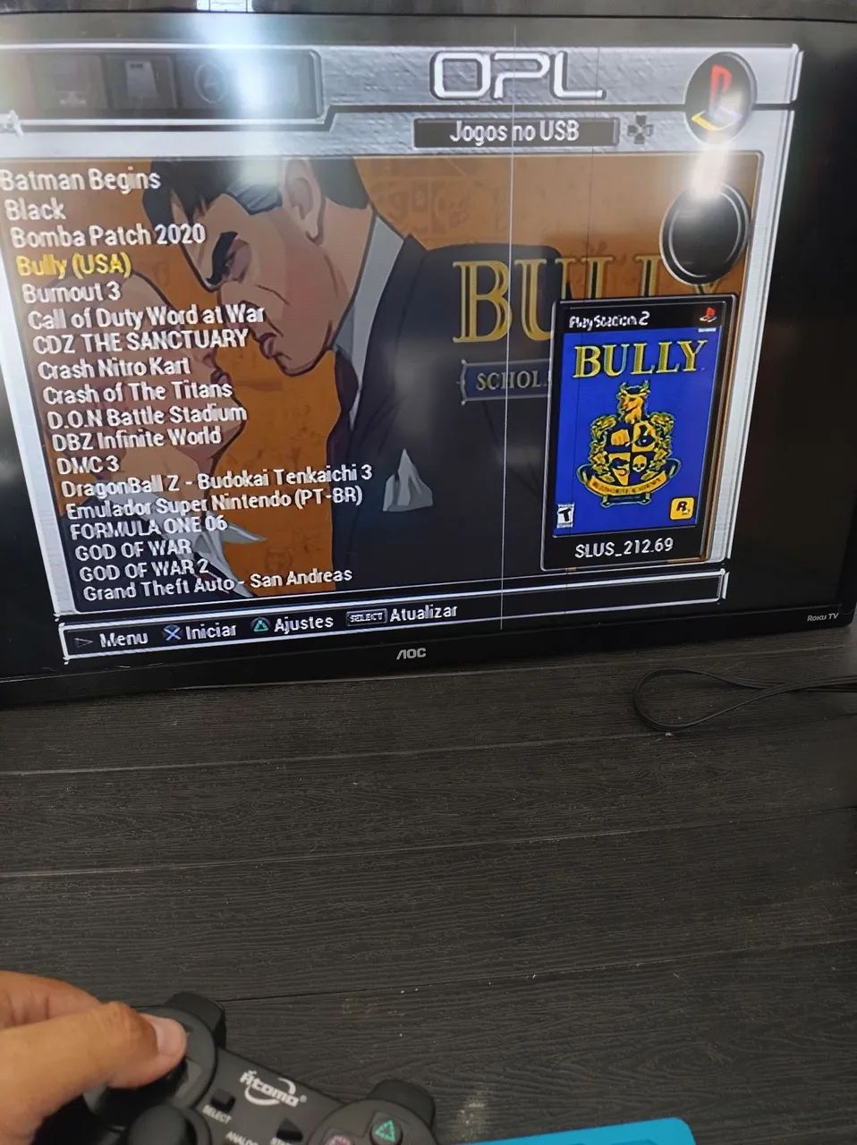 Play Station 2 FAT Cheio de jogos HD PS2 e PS1 Aceitamos Olx Pay  - Foto 5