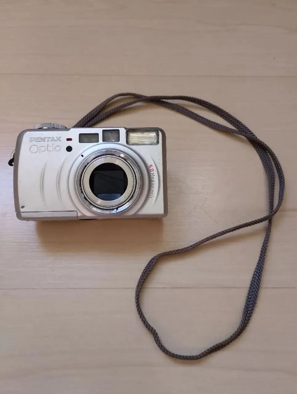 【美品】pentax optio 555 Camera Digital Completa Pentax Optio 555 - Câmeras e Filmadoras