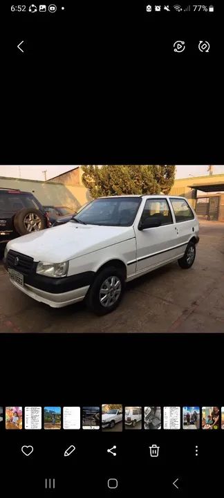 Uno Miller econômico,tem documento atrasado porém descontado no valor final do carro  - Foto 2