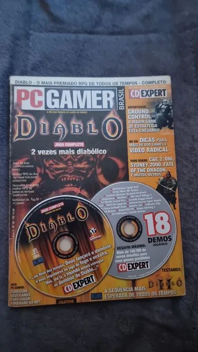 Diablo PC Original CD Expert - Jogos de Vídeo Game - Jardim