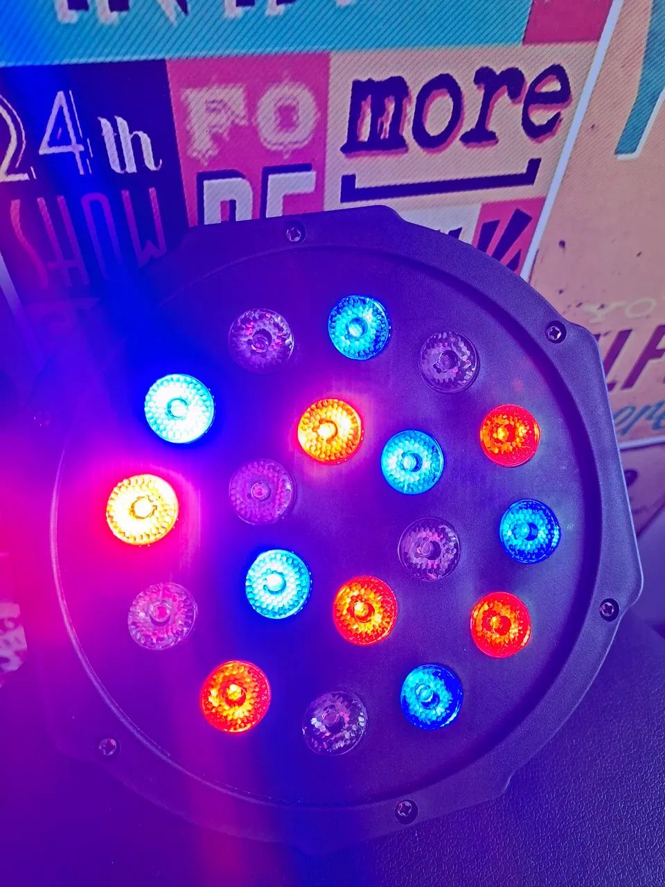 Canhão 18 Led para festas e eventos - Foto 4