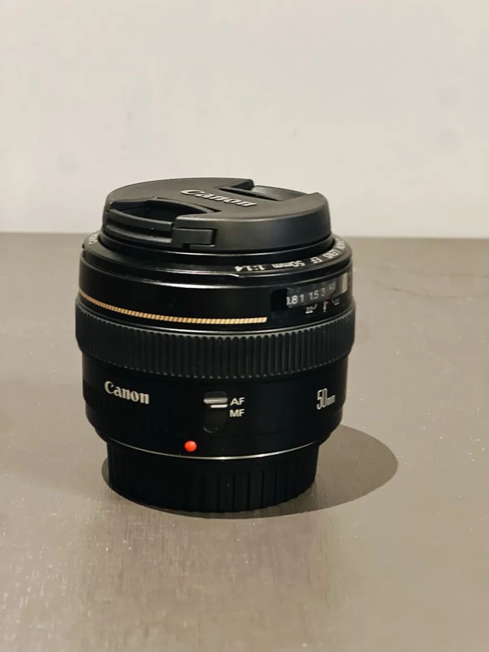 Canon EF 50mm f/1.4 USM - Lente Fixa Semi-Nova (Perfeito Estado) - Foto 6