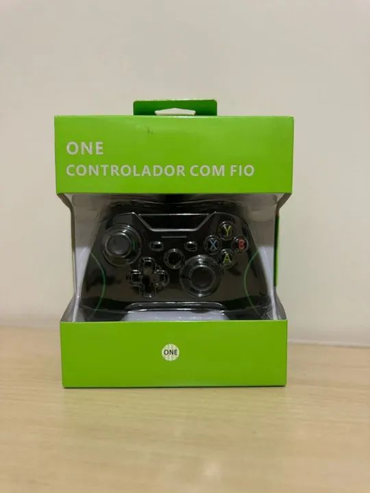 Controle Xbox Séries S One PC com Fio - Novo - Foto 2