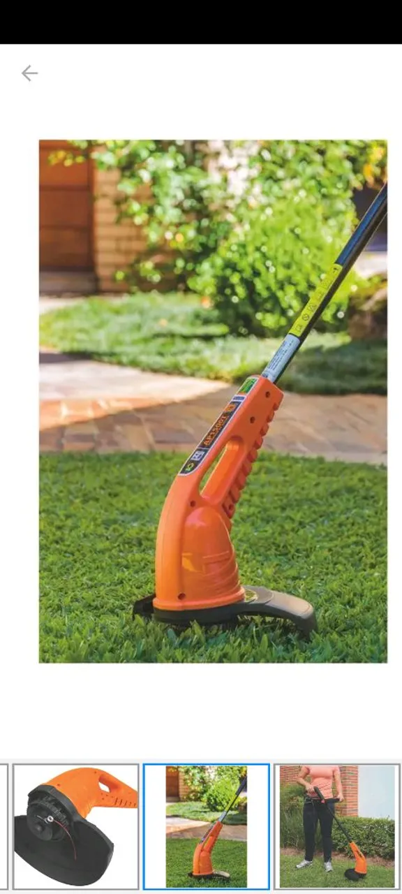 Roçadeira Elétrica 1.500W Bivolt