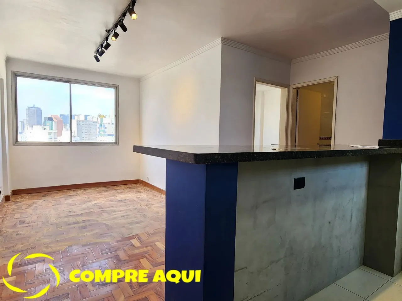 Santa Cecília, São Paulo - SP | Sala | Quarto | 46m² | Cozinha Americana | 1 Vaga | SP