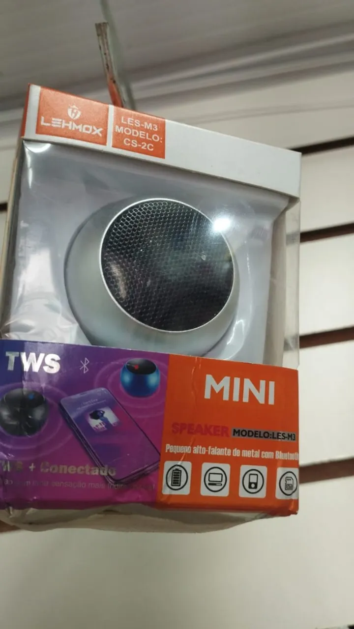 Mini Speaker Bluetooth - Pequeno no Tamanho, Gigante no Som!
