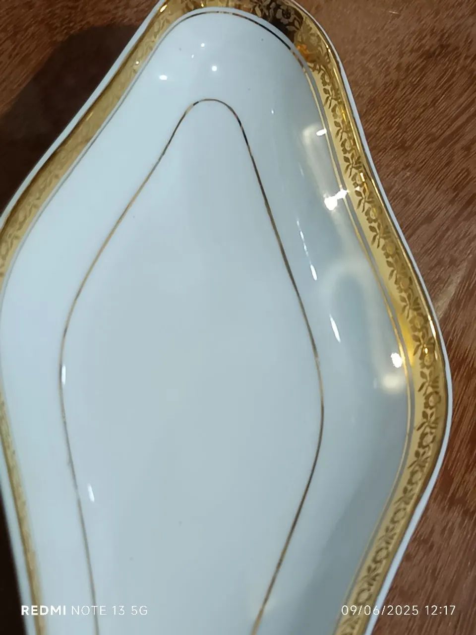 Covilhete de porcelana portuguesa 1950 - Foto 4