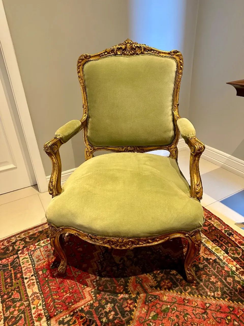 Antiga cadeira Louis XV - Foto 6