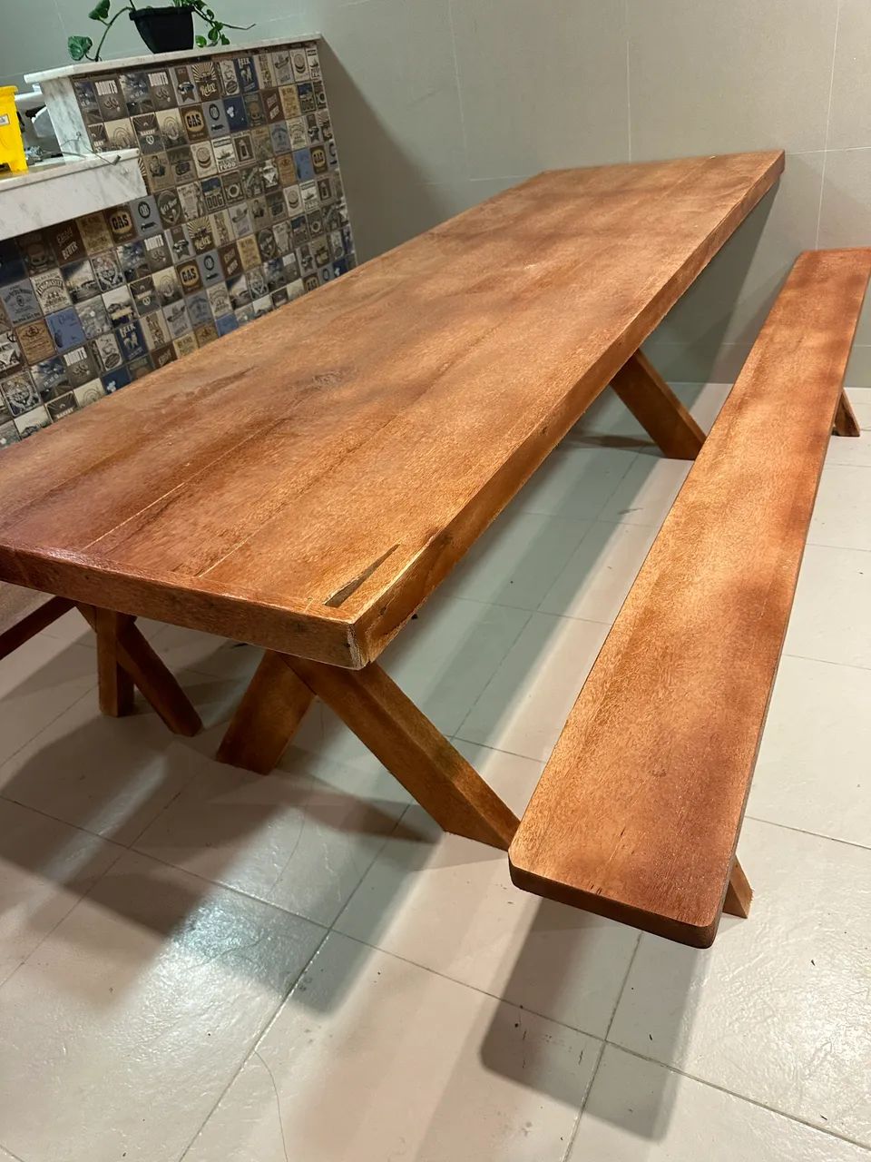 Mesa MACIÇA PRA VENDER BARATO  - Foto 4