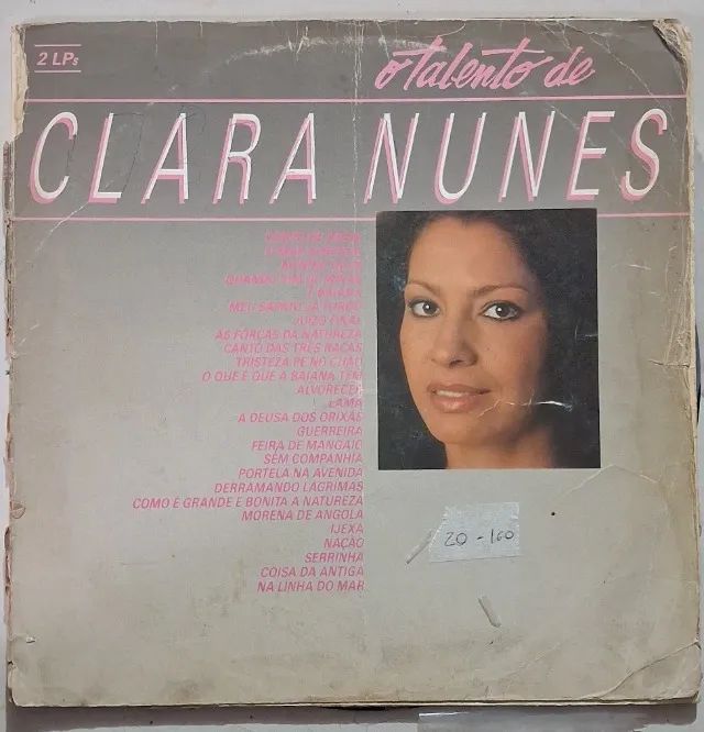 LP O Talento de Clara Nunes - 1985