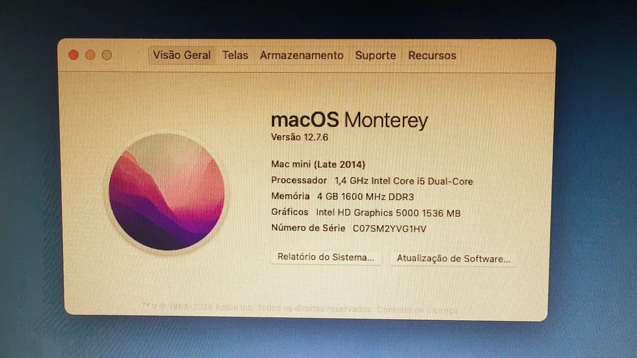 Mac Mini (final 2014) i5, HD 240GB SSD + acessórios  - Foto 2