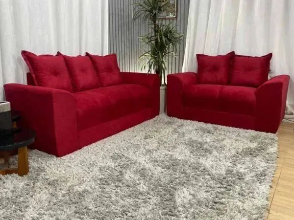 Conjunto de Sofás 2 e 3 Lugares porto promoção  - Foto 2