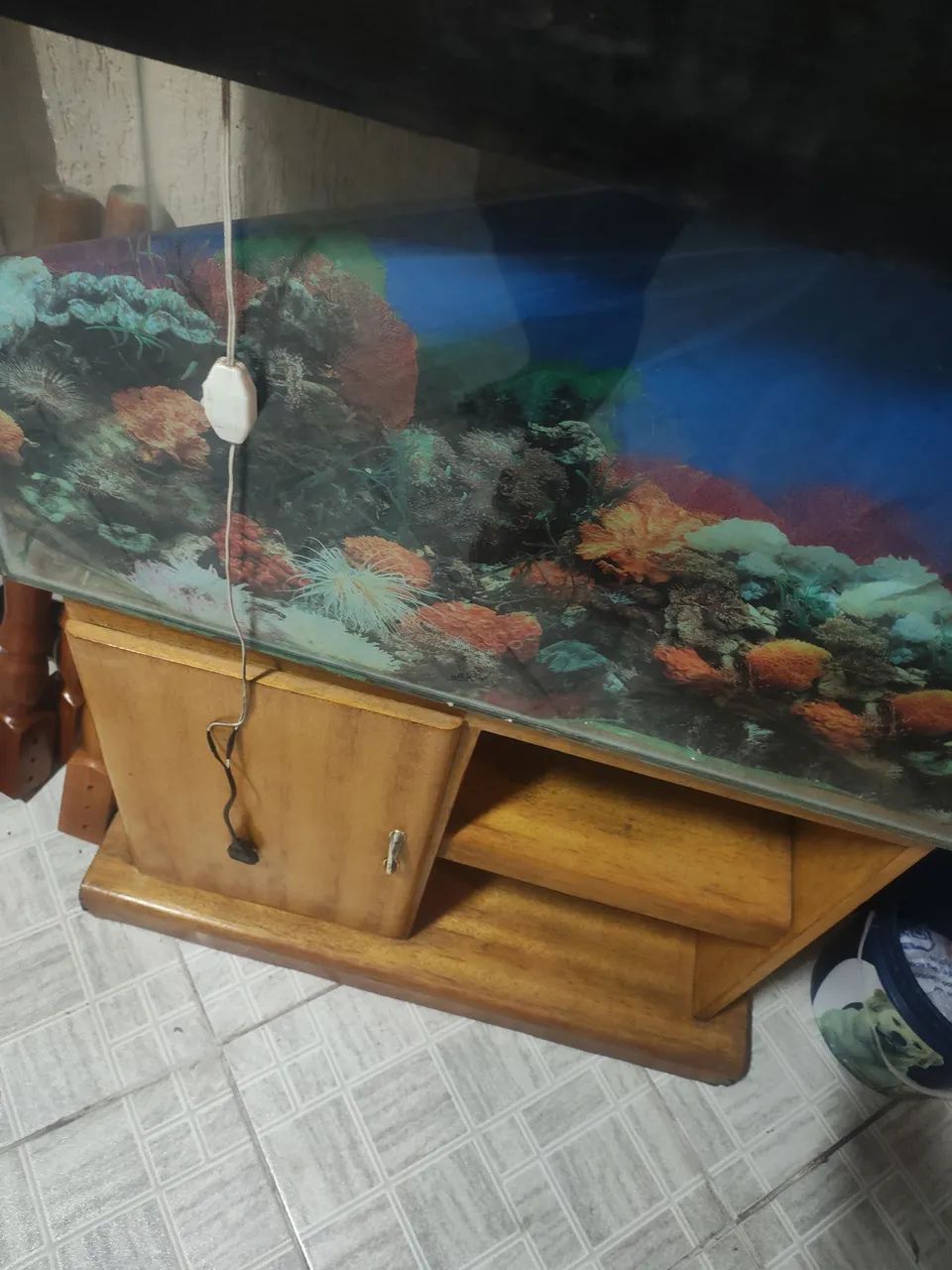 Aquário completo 180 litros pra retirar  - Foto 3