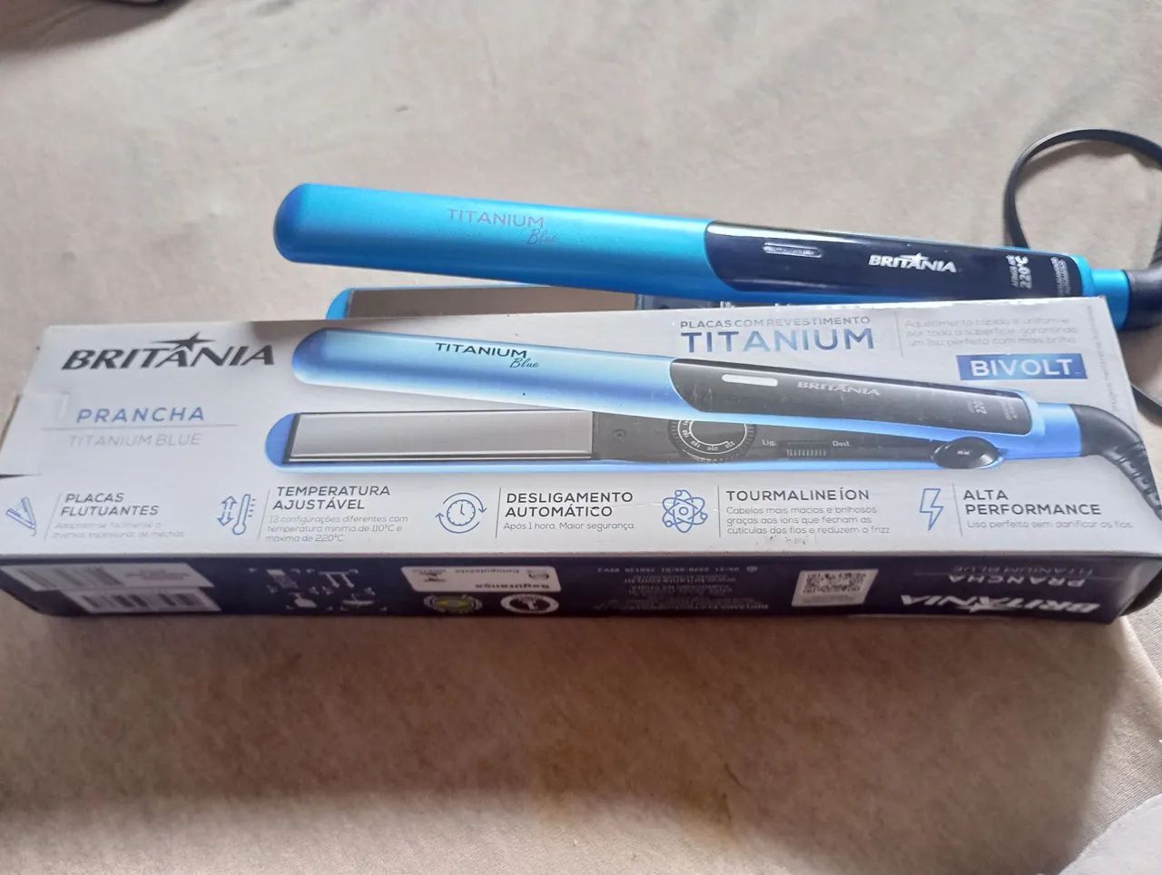 chapinha de titanium britania