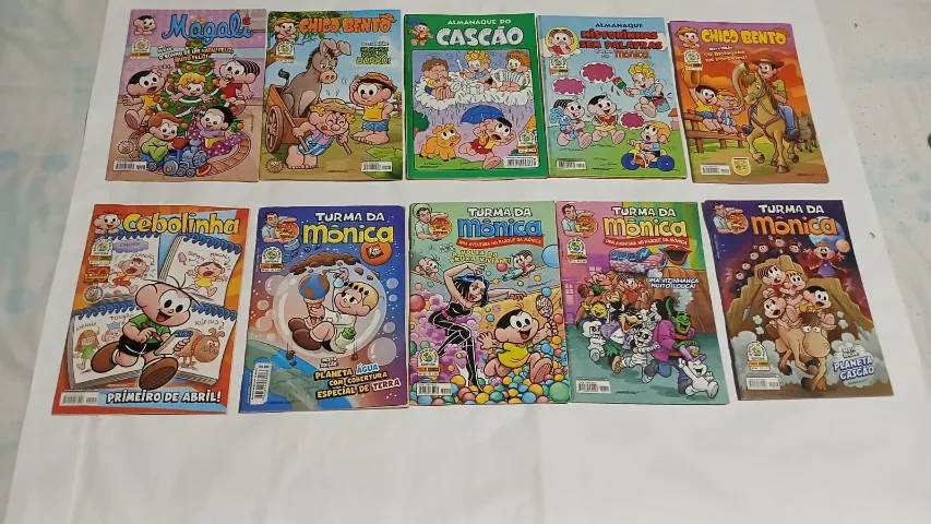 turma da monica chico bento