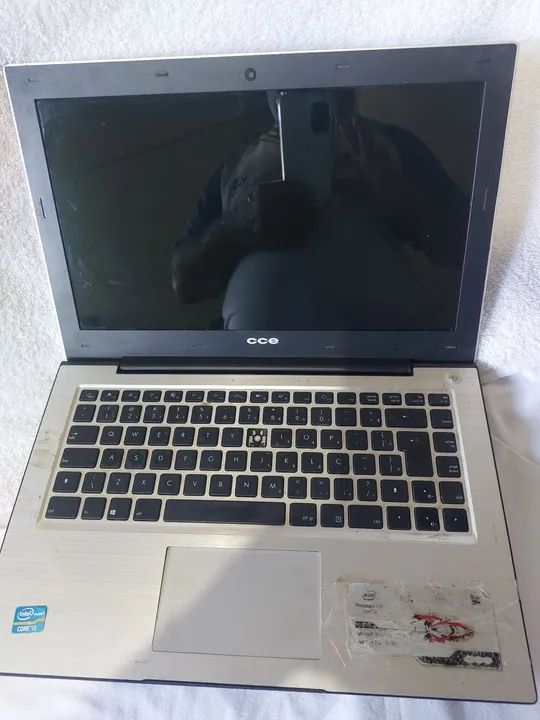 Notbook cce ultra thim325 conserto ou retirar peças - Foto 6