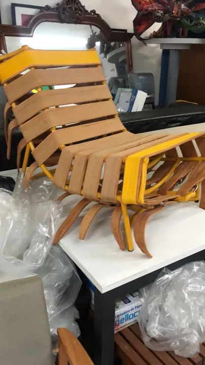 Poltrona única em estilo industrial - Foto 2