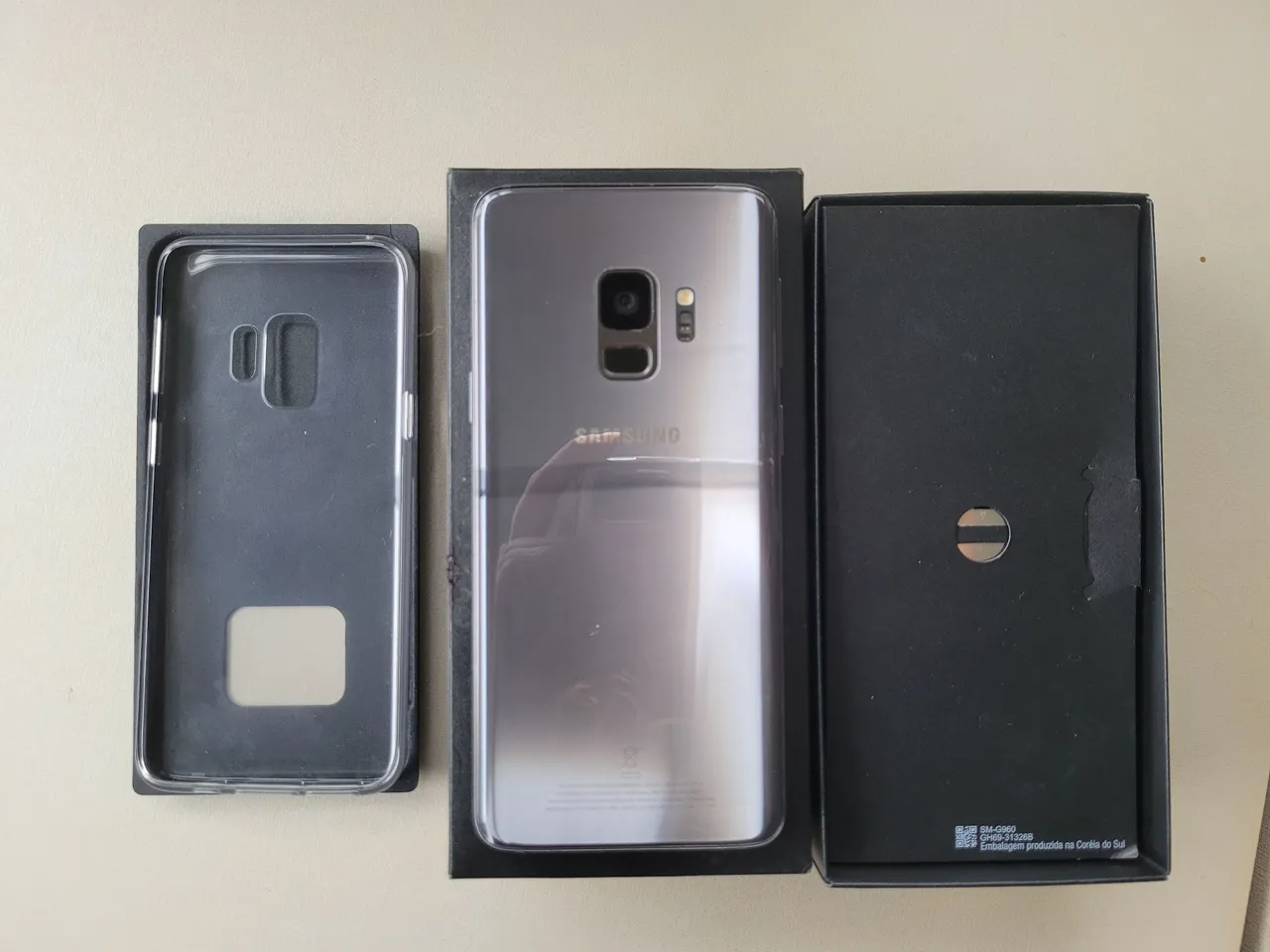 Samsung Galaxy S9 - 128GB - Prata - USADO